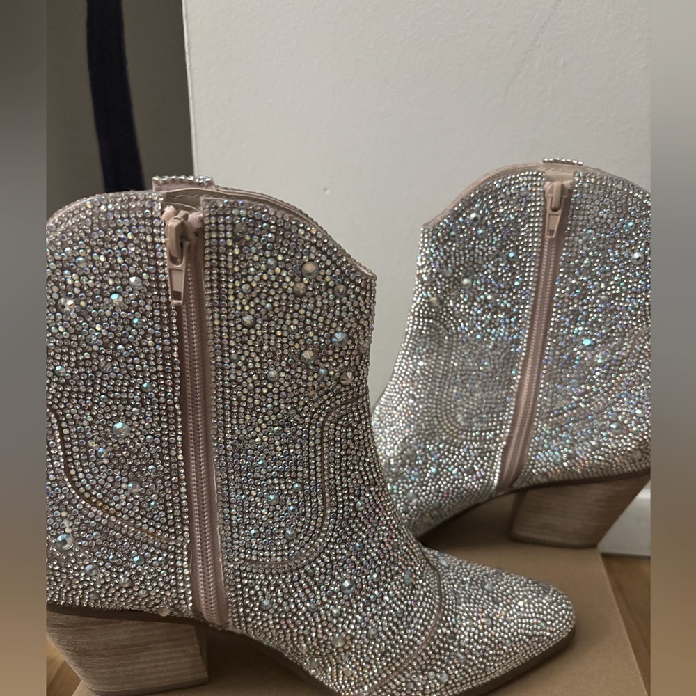 Rhinestone Cowboy Booties
